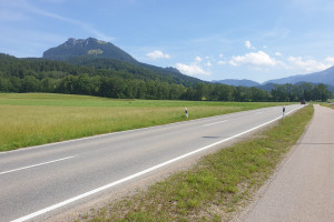 Ortseingang Elbach - Startpunkt der Mountainbike Tour