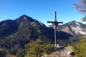 Gipfelpanorama Schortenkopf - Wegpunkt 8 entlang der Tour